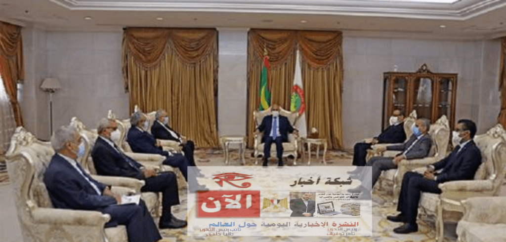 الرئيس الموريتاني يستقبل وزير خارجية الجزائر