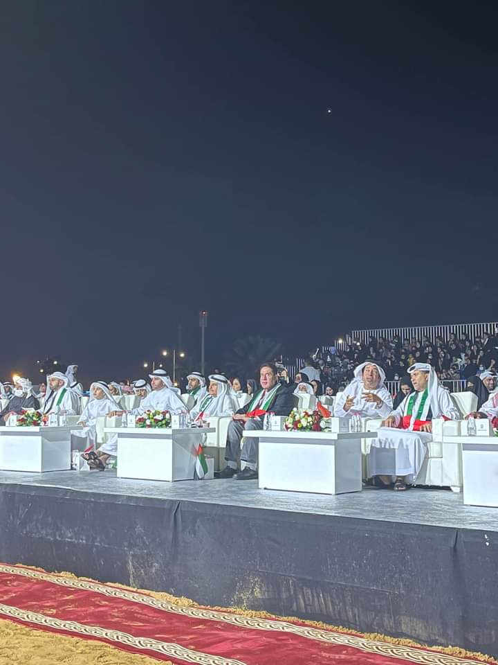 جريدة شبكة أخبار الدولية: فتحي عفانة يشهد احتفالات الشارقة باليوم الوطني&nbsp;الخمسين