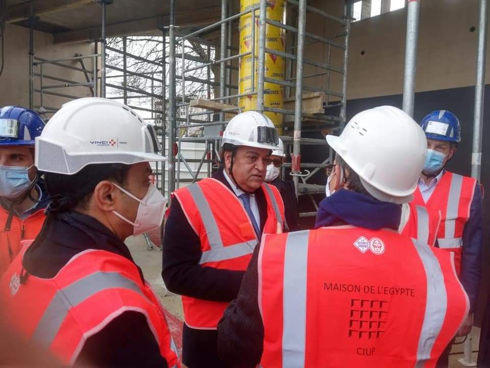 جريدة شبكة أخبار الدولية : وزير التعليم العالي يتفقد سير الأعمال الإنشائية في “بيت مصر” بالمدنية الجامعية الدولية&nbsp;بباريس